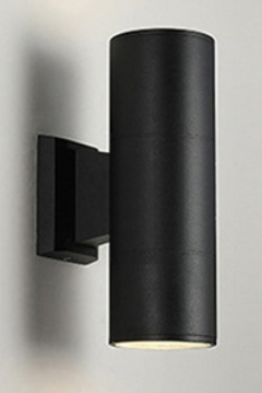 Outdoor Wall Mounted LED Lamps AC85V-220V 5W*2 COB Aluminum Black