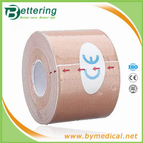 Waterproof Medical elastic Physiotherapy tape Kinesiology Tape Kinesio Tape beige colour
