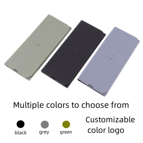 Многофункциональный дружественный к Эко складывая коврик для мыши циновки RPET мыши держателя телефона беспроводной поручая