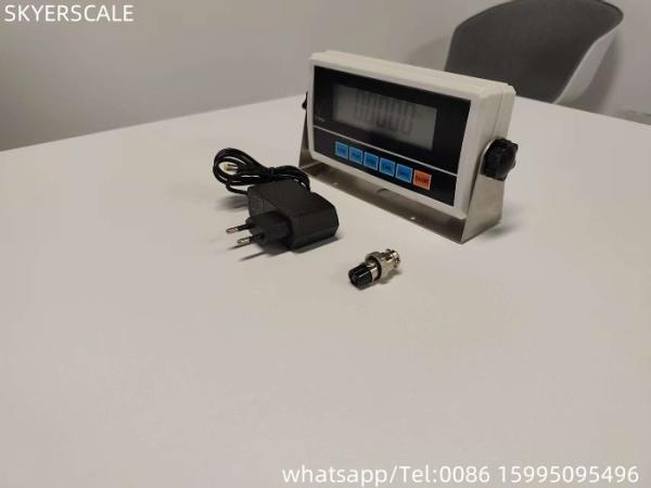 LCDディスプレイとターミナルタイプを持つ床スケールプラットフォーム重量指標