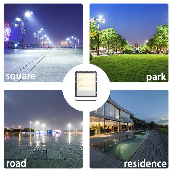KCD Paisagem Lâmpada de Inundação Exterior Fabricantes Branco Quente 10w 20w 30w 50w 100w 150w 200w 5054SMD CE IP65 LED Luz de inundação