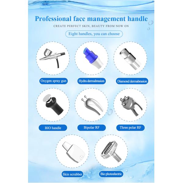 Black Head Removal Beauty Therapy Machine 10 In 1 Hydrodermabrasion Device