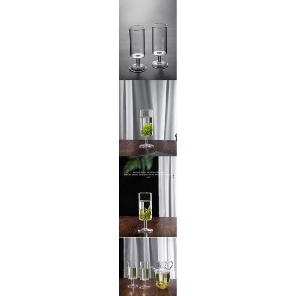 200ml Capacity Green Tea Glass Infuser for Coffee Tea Beer and Water Sampling Events