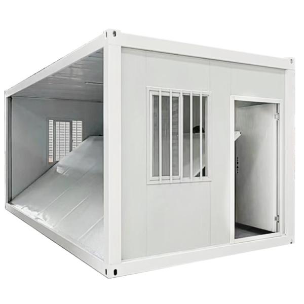 Compact Prefab Folding Container Homes With 8 Degree Seismic Performance