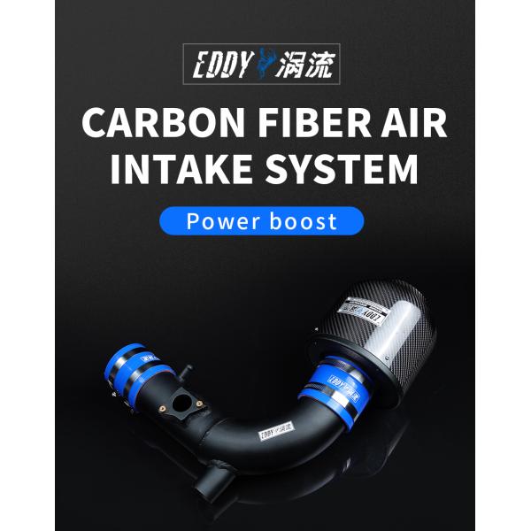 Golf Mk6 R20 Углеродные волокна воздухозабор компактный с авиационной алюминиевой трубкой