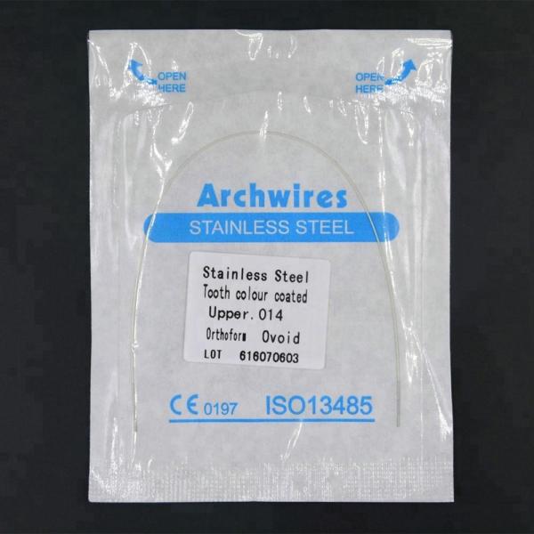 Orthodontic Stainless Steel Bull Braces Loop Wire For Teeth Alignment And Dental Retention