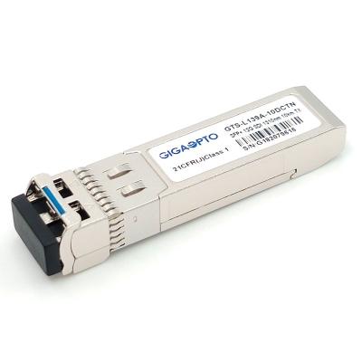 12Gbps 10km 1310nm Single Transmitter Video SFP Transceiver Module Non MSA Pinout LC SMF DOM
