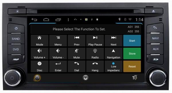 ouchuangbo 7 inch car gps sat nav s160 for Seat leon 2013 with iPod bluetooth HD 1024*600 android 4.4 system