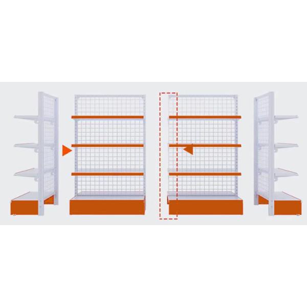 Streamline Storage Easy Installation Retail Shelving System Load Capacity 30-80KG/Layer