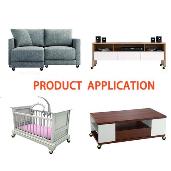 Рицинус плиты шарнирного соединения шарика 1,5 дюймов катит античную латунь для мебели