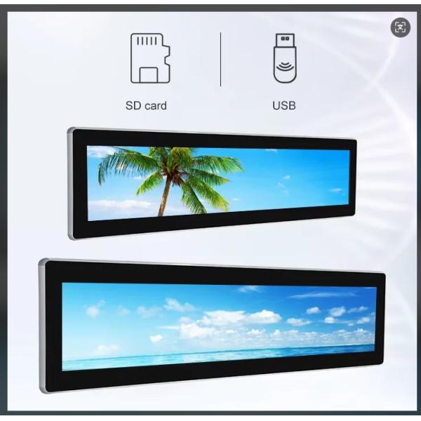 60000 Horas Vida útil 700nits Brilho Larga tela Barra de tela de barra estendida