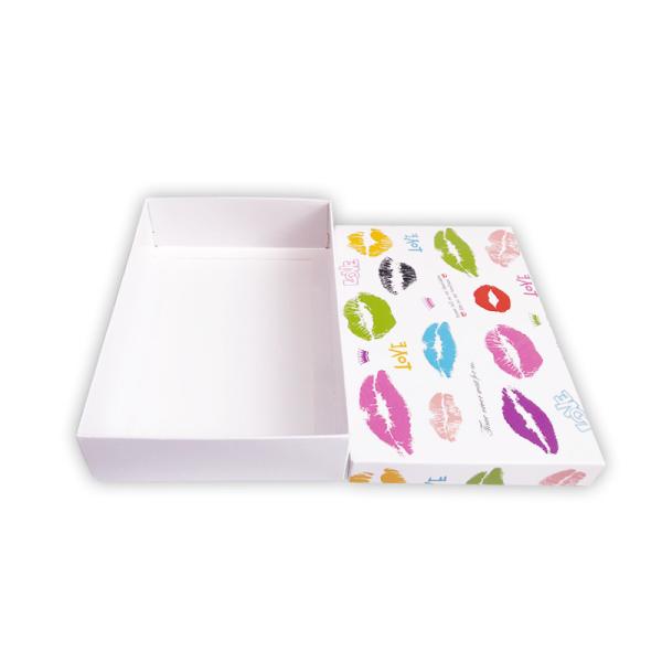 Art Paper Girl Underwear Packaging Box Biodegradable Colored Kraft Boxes