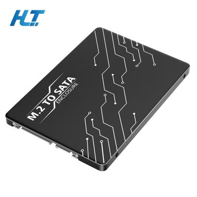 M.2 Key B to SATA III SSD Adapter for 2.5 Inch Enclosure