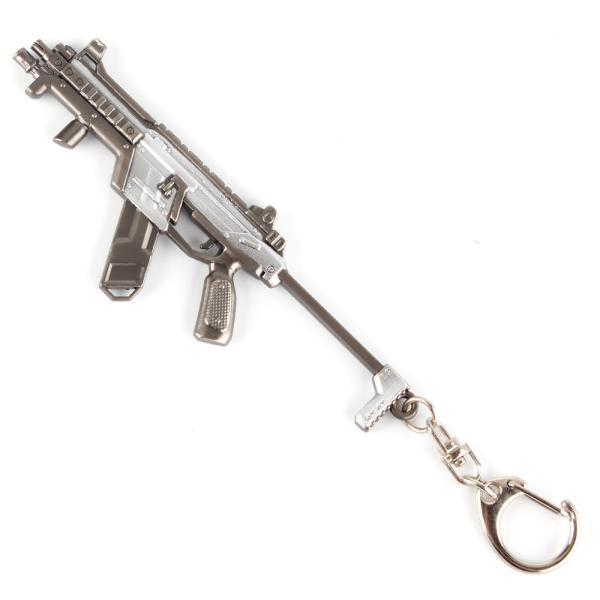 R99 SMG Gun Model Zinc Alloy Keychain 11CM Apex Legends