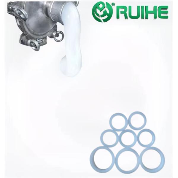Non Toxic Transparent And Soft Food Grade Silicone Rubber With 20-70 Shore A Hardness