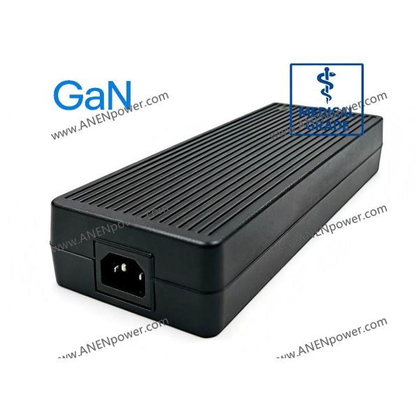 600W GaN Medical Power Supply, 48V 12.5A Output IEC 60601-1 2xMOPP for Surgical System