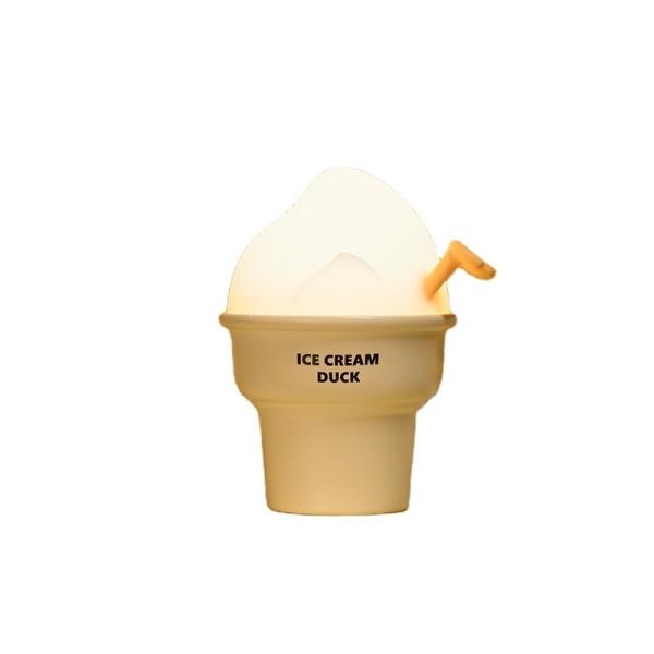 Factory Direct China Nursery Ice-Cream Duck Night Light With Adjustable Brightness And Timer For Kids Room