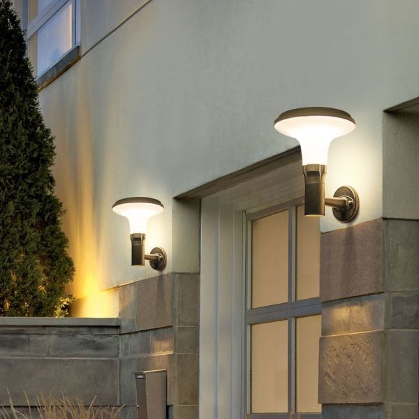 Solar Wall Light – Outdoor Wall Mounted Solar Led Lighting Solution with Long-Lasting Battery & Weatherproof Design