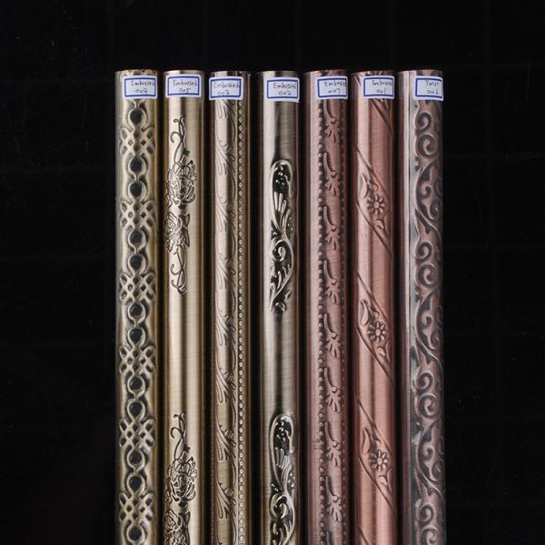 Antirust Embroidery Window Industrial Pipe Drapery Rod