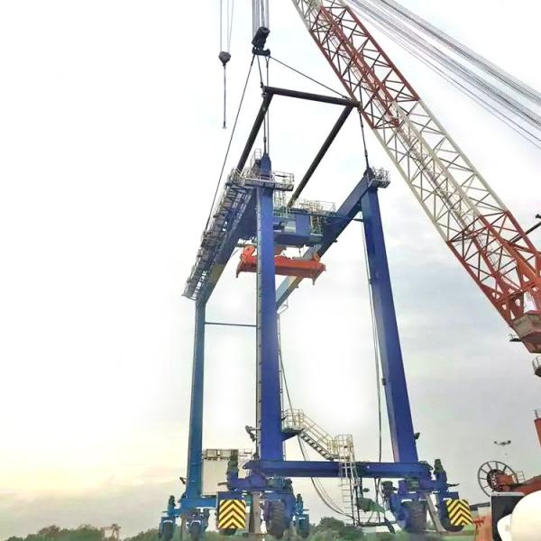 Double Beam Container Harbour Crane RTG Model 35 Ton Ship Yard 35m