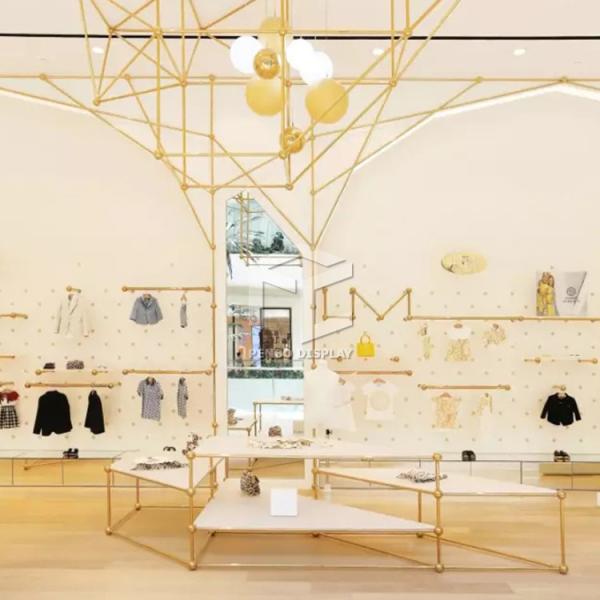 Monomer Design Retail Clothing Shop Rack Display EPE Foam Packaging