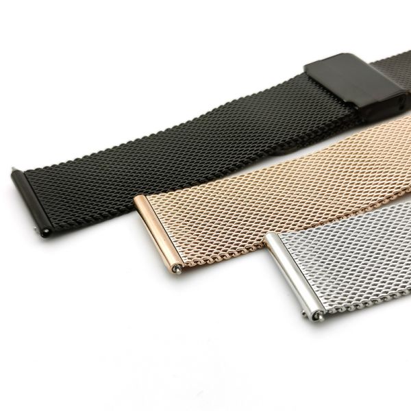 High-Articulation 5-Row Steel Bracelet – 20mm/22mm