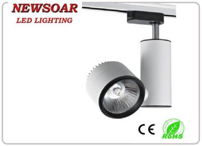 white+black color indoor lighting-track lighting use high lumen cree cob chip