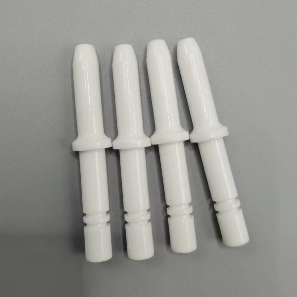 Gas Ignition Needle 99% White Alumina Ceramic Products AL2O3 White Ceramic Ignition Head