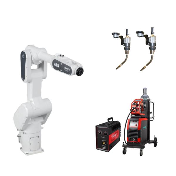 6 eixos ABB CRB 1300-11 Braço robótico com trilhos de guia e manipulador como robô colaborativo ABB