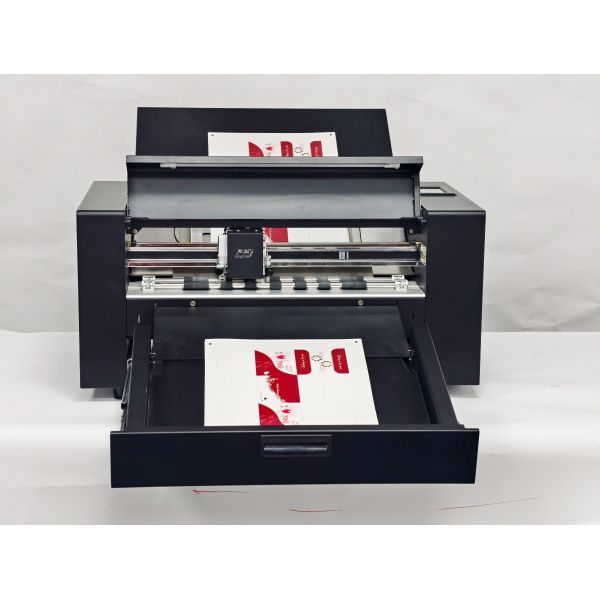 Anycut A3/A4 Sticker Label Cutting Plotter with Double Head Wheel Indentation Automatically Cutting