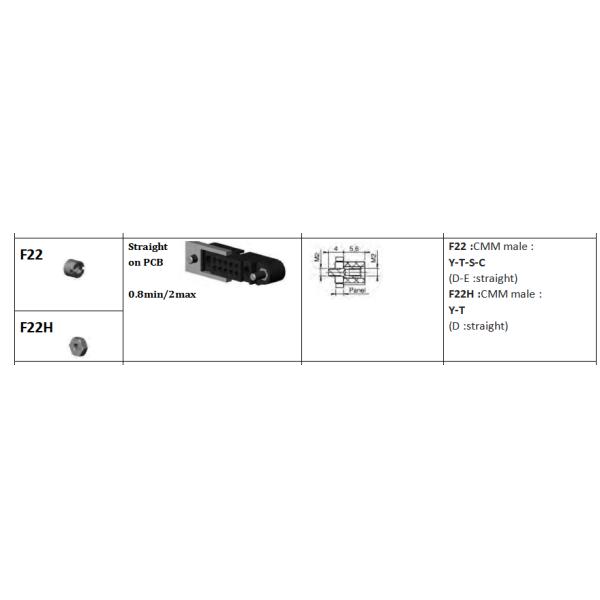 HW-CMM Connector,HW-221Y02F22-1100-1300CMM