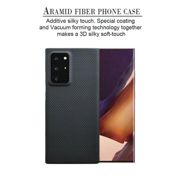 Тонкая линия случай углерода примечания 20 случая Samsung волокна Aramid защитный ультра