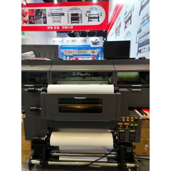 65cm Print Width UV DTF Printer For Logo Customized Crystal Label Printing