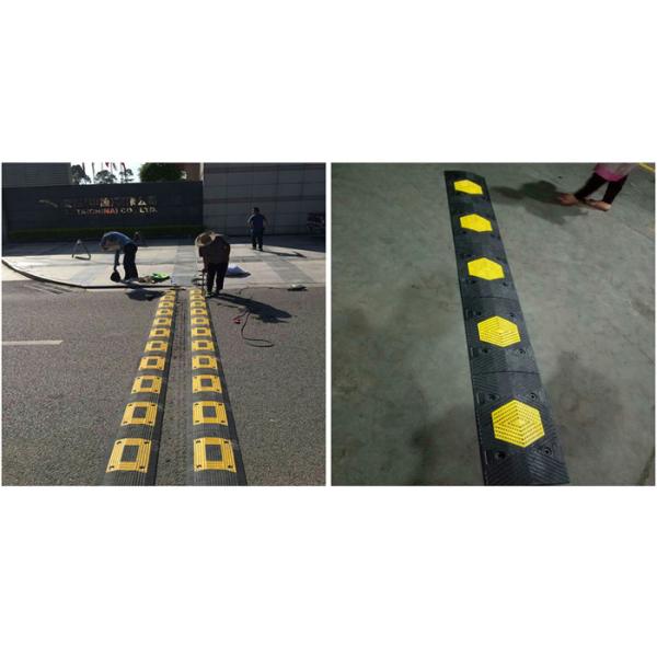 PVC Durable Vehicle Speed Reducing Driveway Speed Bumps
