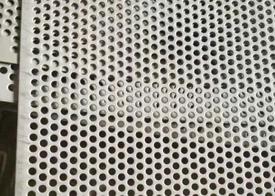 Round Hole 1.2mm 1m Width Stainless Steel Perforated Sheet
