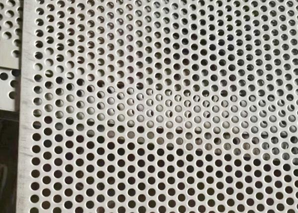 Round Hole 1.2mm 1m Width Stainless Steel Perforated Sheet