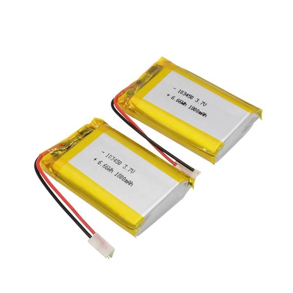 3.7V 1800mAh IEC62133 UN38.3 Approved Lithium Polymer Lipo Rechargeable Battery