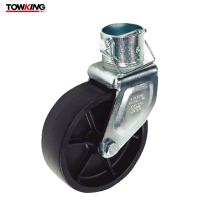 1200lbs reboque de aço Jack Swivel Wheel Corrosion Resistant de 6 polegadas