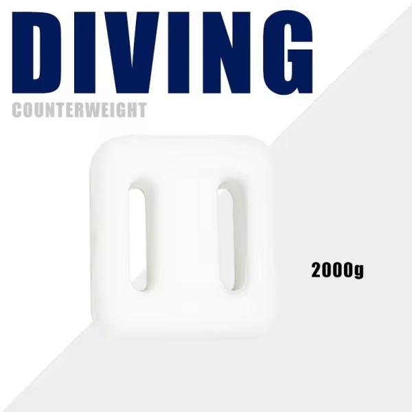 Colorful PVC Coated Scuba Diving Lead Weight For Snorkeling Swimming