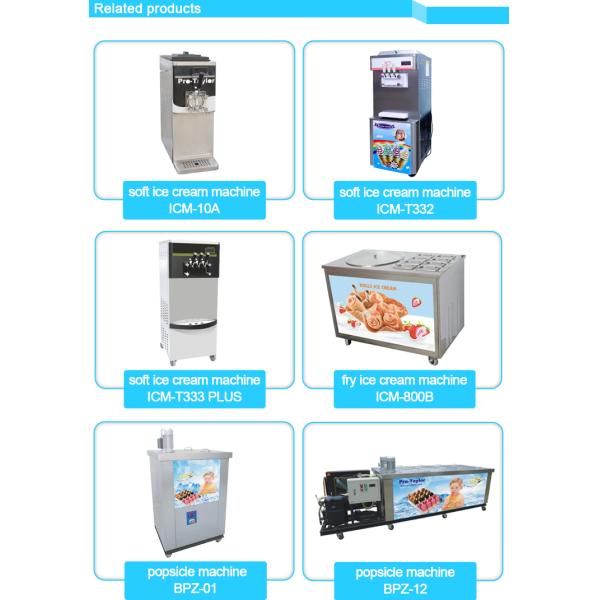 Manufacturers Offer Low Prices Direct Sale Ice Popsicle Machine Ice Cream Machine