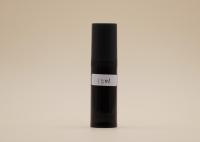 Bouteille privée d'air en plastique cosmétique de jet de pp, bouteilles privées d'air noires de la pompe 15ml