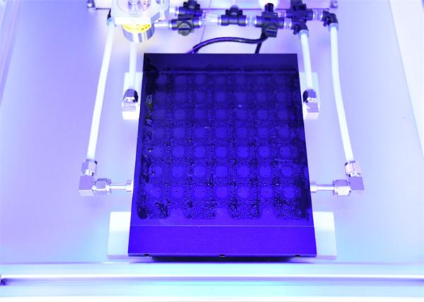 Dispositivo de revestimento por ultra-som de alta frequência de 100 kHz para células de combustível revestidas com óxido sólido