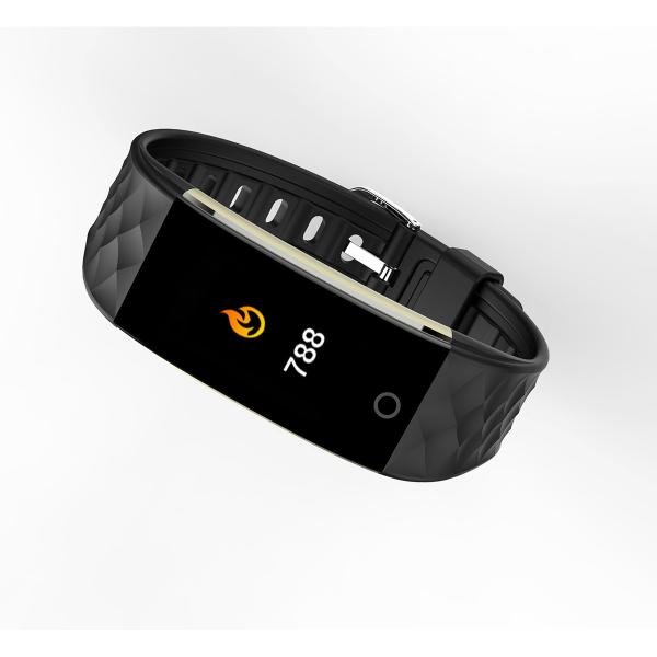 0.96'' OLED Smart Watch Blood Pressure Heart Rate Monitor Bracelet Wristband For Ios Android