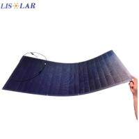 150W Célula solar Flexível painéis solares impermeável Corto-circuito corrente Isc 6.99A