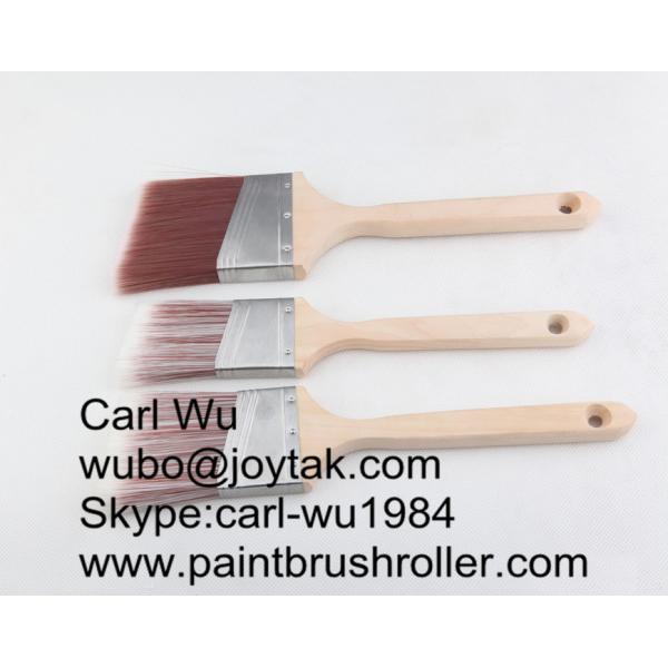 Natural bristle Chinese bristle synthetic mix 3 piece paint brush sets wood handle plastic handle 2 inch PBS-014
