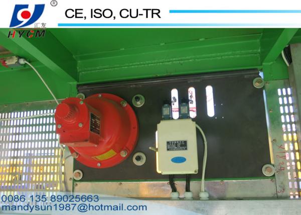 SC200 Single Cage 650*650*1508mm Mast Man Material Hoist for Building Construction