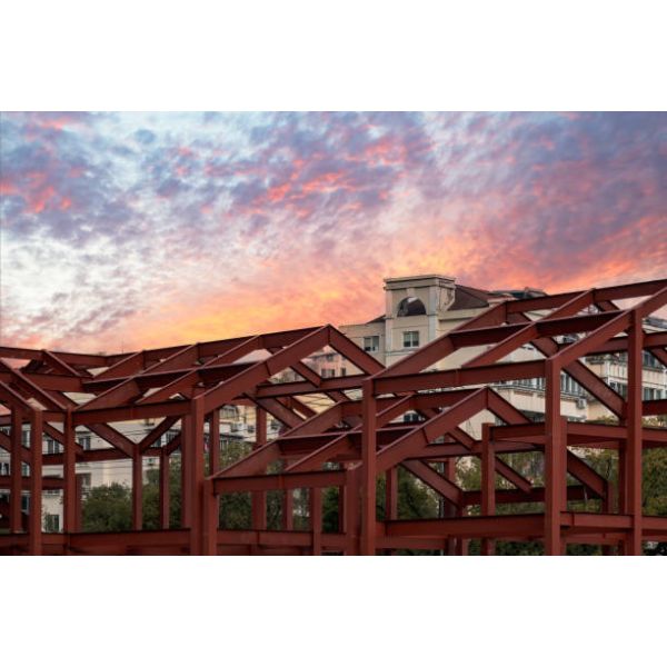 Long-Span Low-Maintenance Prefab Steel Structure Frame with Superior Structural Integrity