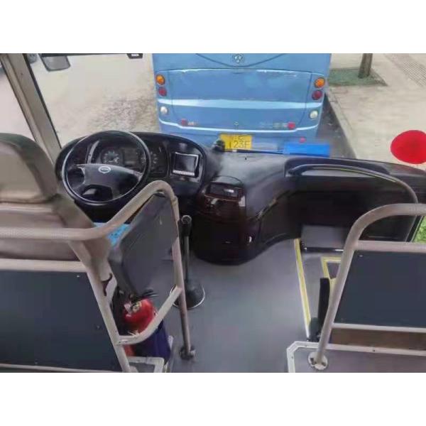 Более высокий автобус в тренере Танзании KLQ6129 Yutong длинном используемом везет 65 автобус на автобусе каботажного судна Тойота плана двигателя 2+3 фронта мест RHD