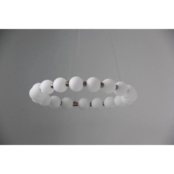 Glass Ball Dining Room Bedroom Study Dining Room Coffee Bar Decoration Lamp Hanging Kitchen Lamp