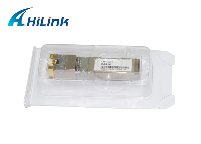 FCC приемопередатчика MSA модуля 10Gb/s волокна 10G-T RJ45 SFP оптически